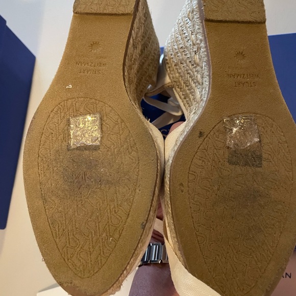 Stuart Weiztman off white lace up espadrille - Picture 4 of 4